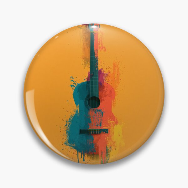 Item preview, classical guitar drawing artwork designed and sold by gut2000.