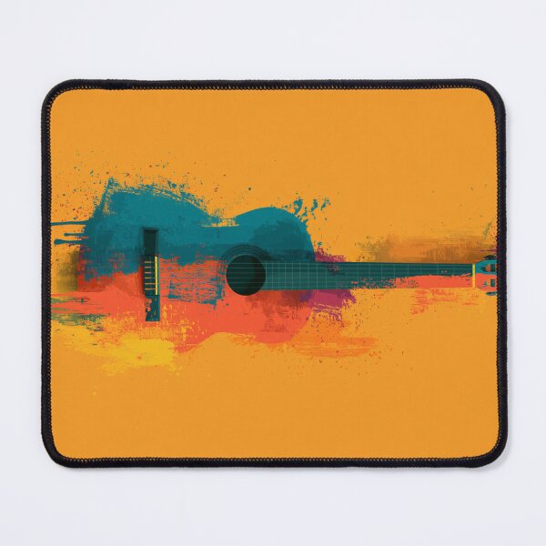 Item preview, classical guitar drawing artwork designed and sold by gut2000.