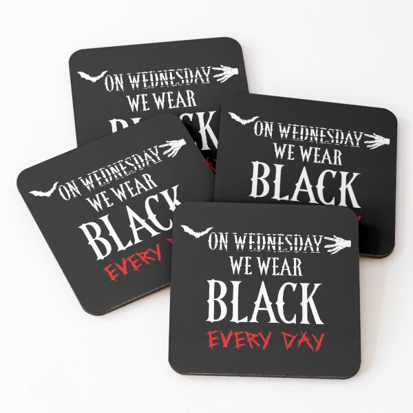 Item preview, On Wednesday We Wear Black - We Wear Black Every Day designed and sold by XIOMOS.