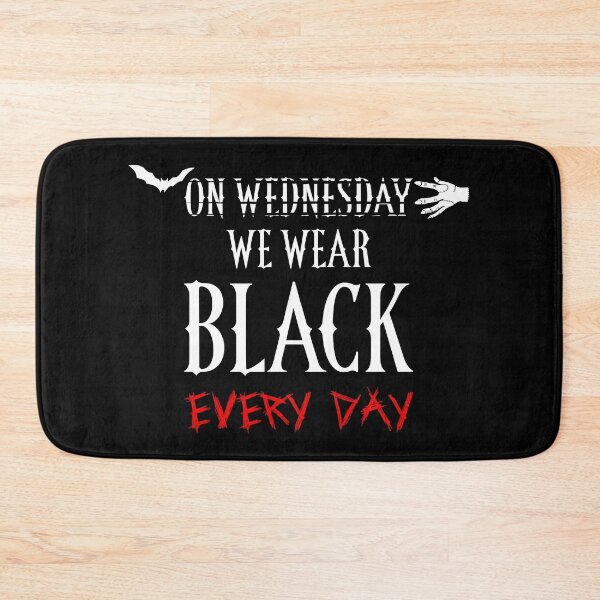 Item preview, On Wednesday We Wear Black - We Wear Black Every Day designed and sold by XIOMOS.