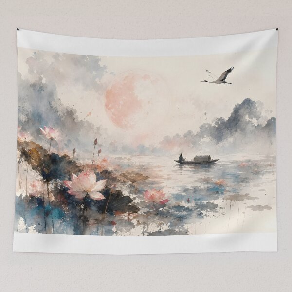 Item preview, Whispers Across the Water designed and sold by sigmaartstudio.