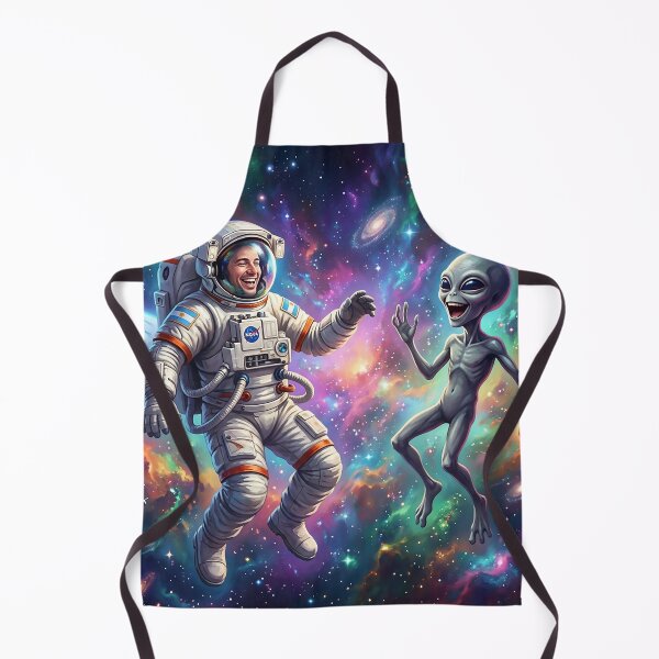 Item preview, Astronauta & alien in space designed and sold by Bandey one.