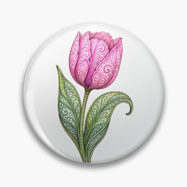 Item preview, Delicate Pink Tulip designed and sold by PaintedbyCarol.
