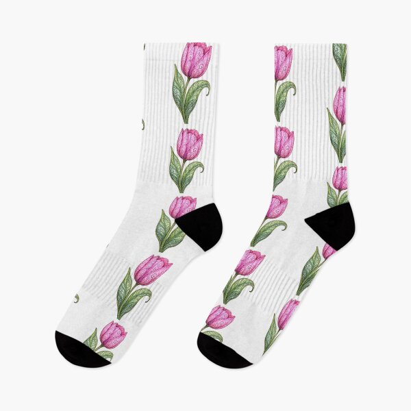 Artikelvorschau, Zarte rosa Tulpe entworfen und verkauft von PaintedbyCarol.
