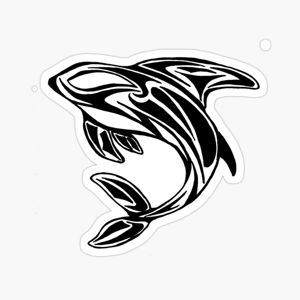 Tattoo Tribal Whale Vector Images (over 240)