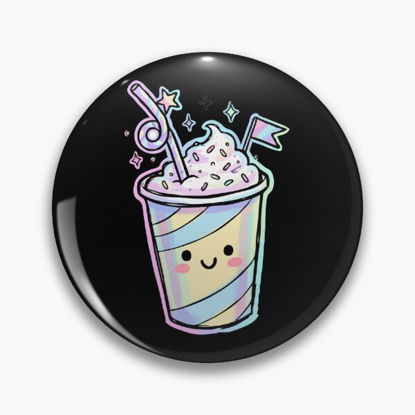 Item preview, Holographic Frozen Dessert Beverage designed and sold by Emegan Print Art.