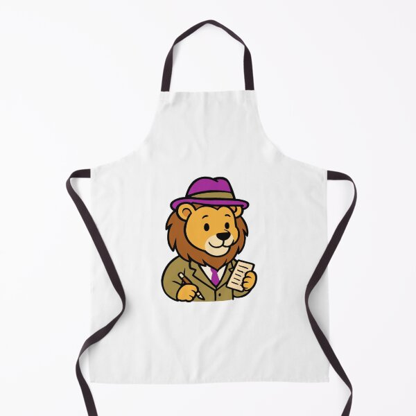 Item preview, Cute Lion Businessman Sticker designed and sold by Krincydigitalart.