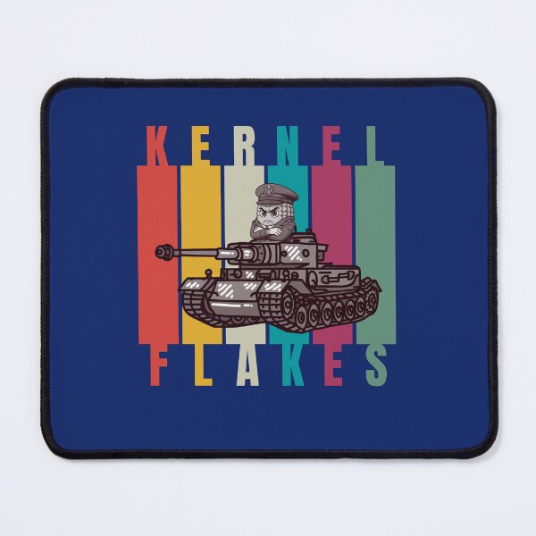 Item preview, Colonel Kernel’s Tank Flakes - Funny Military Corn Pun Retro Design designed and sold by 2msons.