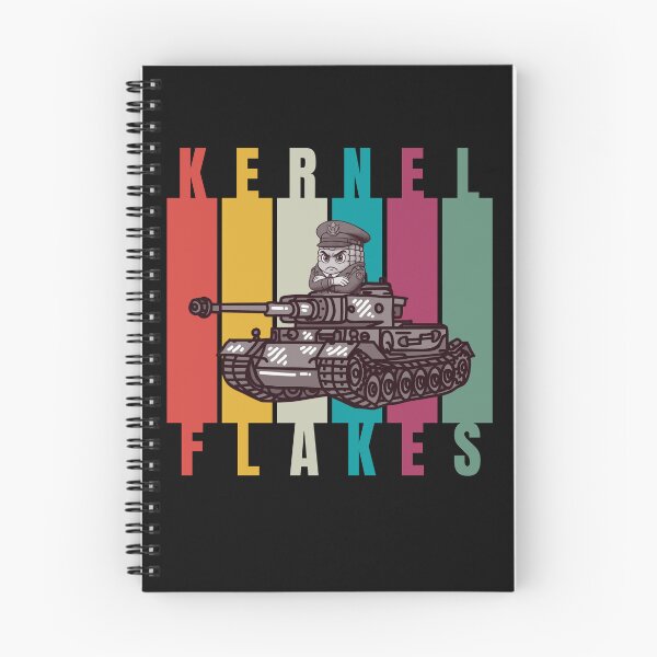 Item preview, Colonel Kernel’s Tank Flakes - Funny Military Corn Pun Retro Design designed and sold by 2msons.