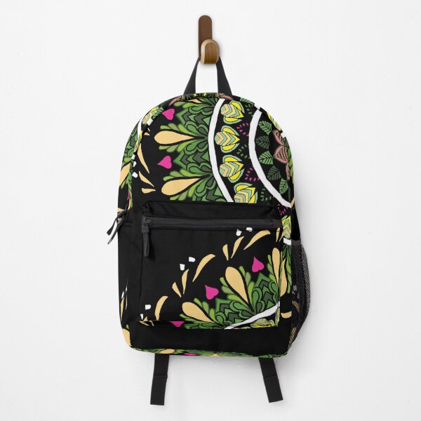 Item preview, Elegant Floral Garden Mandala with Pink Hearts designed and sold by StudioNoRule.