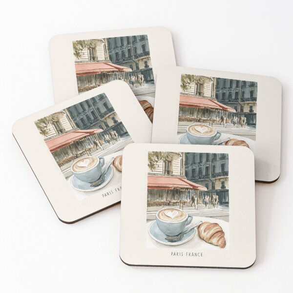 Item preview, A Travel Print of Paris - France designed and sold by StudioRedKoala.