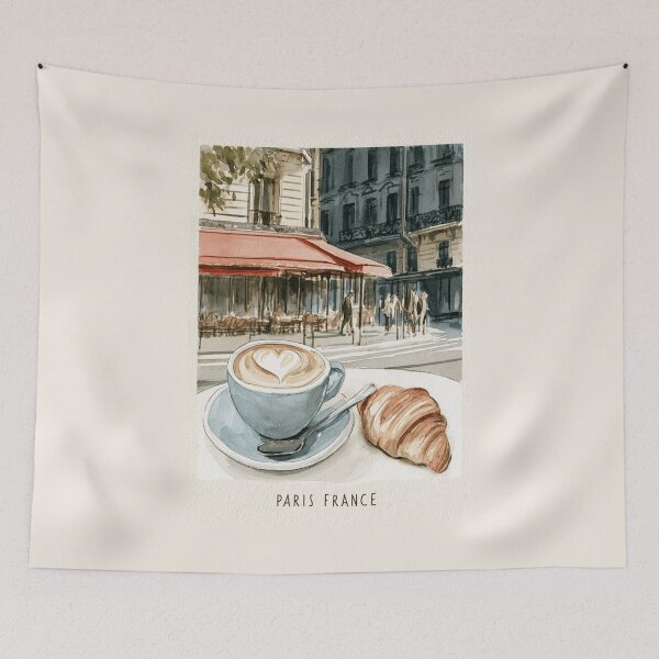 Item preview, A Travel Print of Paris - France designed and sold by StudioRedKoala.