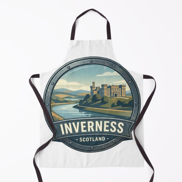 Item preview, Inverness Scotland Highland Travel Badge Art designed and sold by redsharkuk.