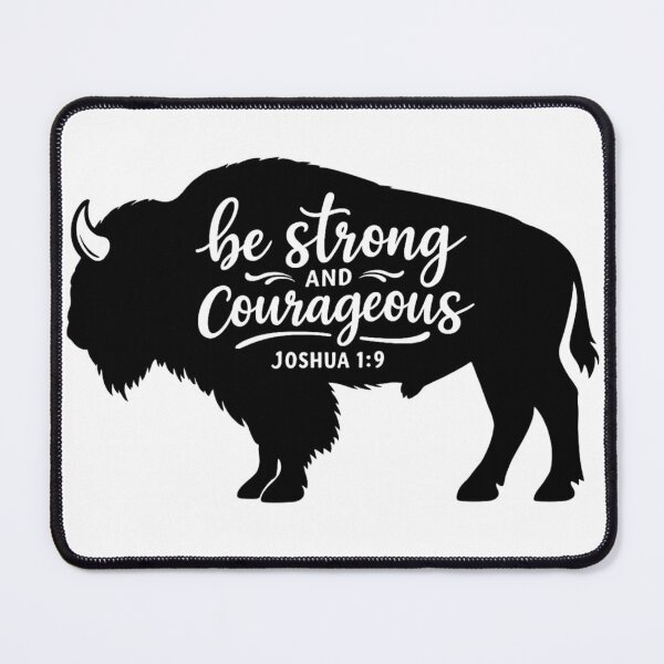 Item preview, Be Strong and Courageous designed and sold by Narrow trek.
