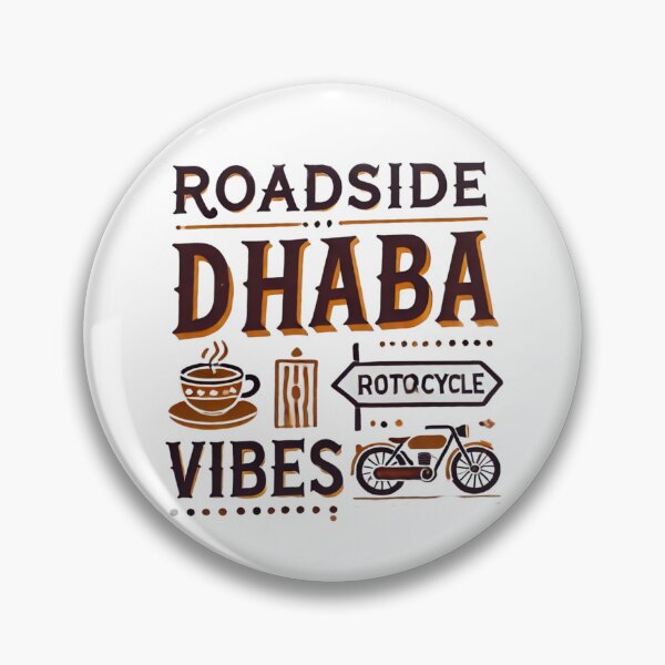 Item preview, Roadside Dhaba Vibes Retro Chai & Motorcycle India Travel designed and sold by Globalcitytees.