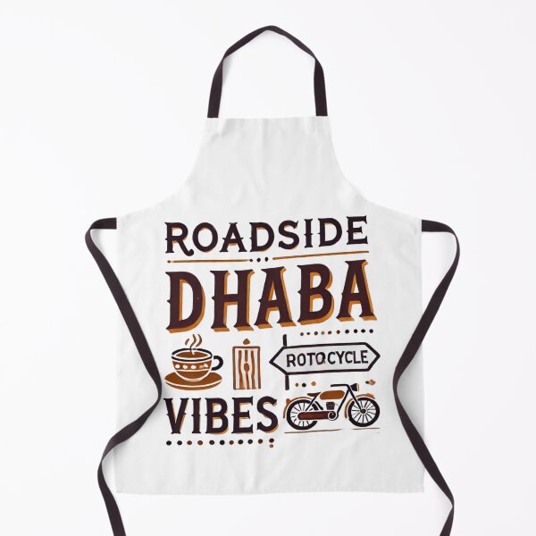 Item preview, Roadside Dhaba Vibes Retro Chai & Motorcycle India Travel designed and sold by Globalcitytees.