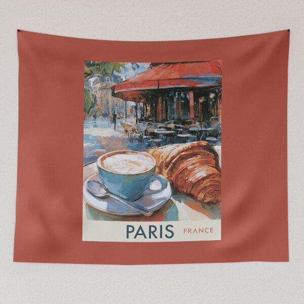 Item preview, A Travel Print of Paris - France designed and sold by StudioRedKoala.