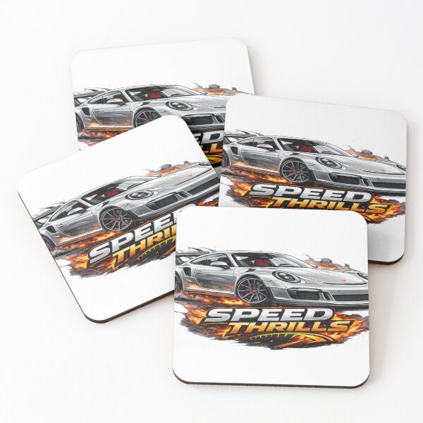 Item preview, Speed Thrills Porsche 911 GT3 RS Digital Art designed and sold by Ermicioi.