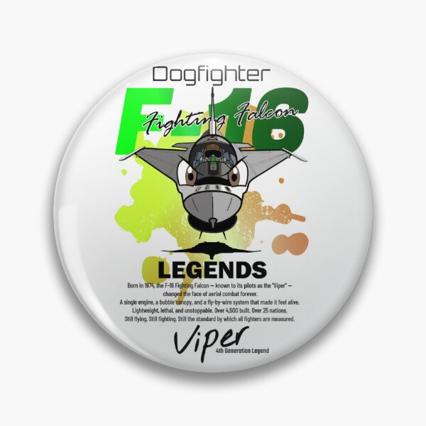Item preview, Legends F-16 Vippy Fighting Falcon Viper Anime Jet Art designed and sold by HEROHIRO.