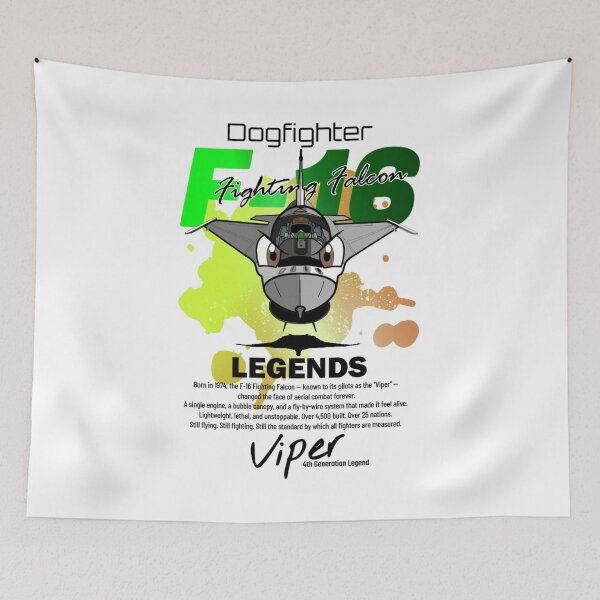 Item preview, Legends F-16 Vippy Fighting Falcon Viper Anime Jet Art designed and sold by HEROHIRO.