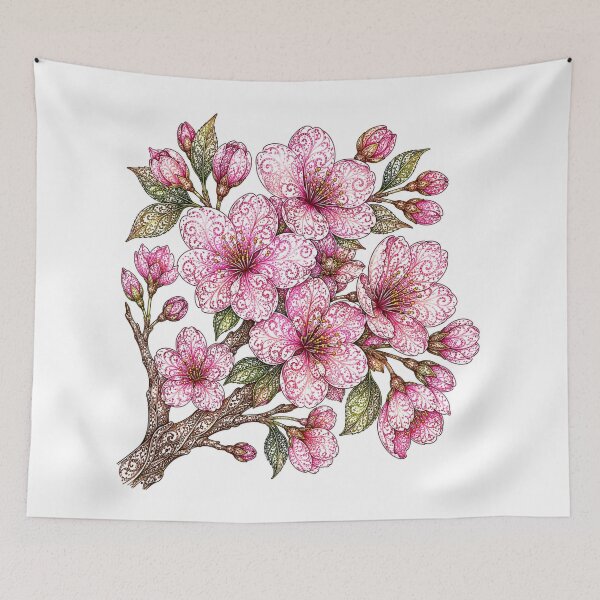Item preview, Cherry Blossoms designed and sold by PaintedbyCarol.
