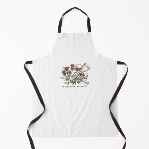 Item preview, He Showed the Way Robin and Garden Tools Design designed and sold by Fenay Designs.