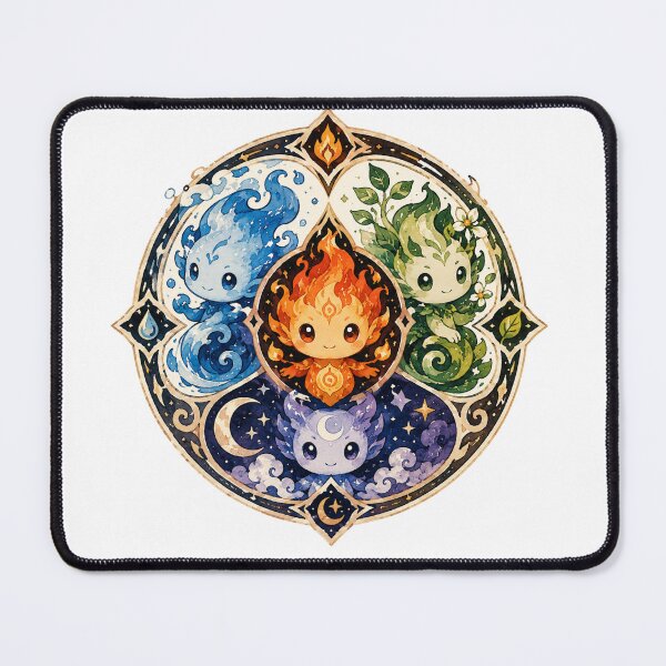 Item preview, chibi elementals designed and sold by TrendzSlayer.