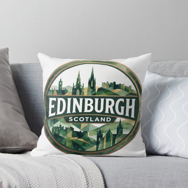 Item preview, Edinburgh Scotland Classic Travel Badge Art designed and sold by redsharkuk.