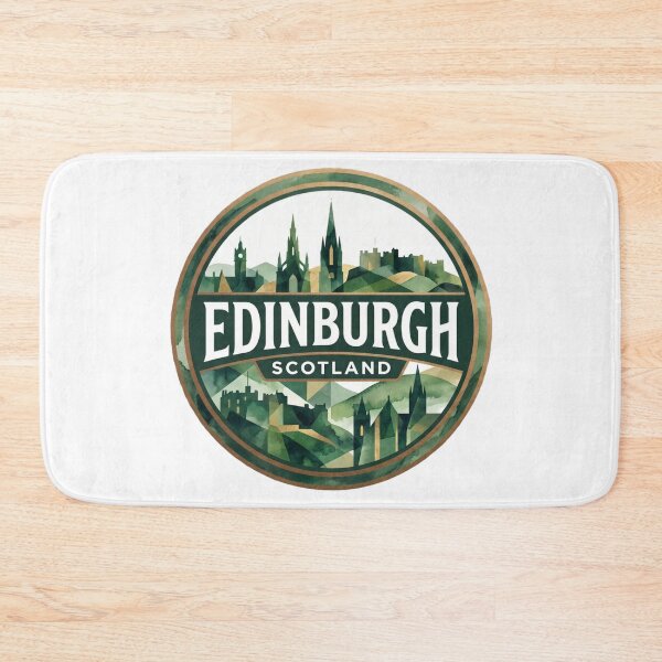 Item preview, Edinburgh Scotland Classic Travel Badge Art designed and sold by redsharkuk.
