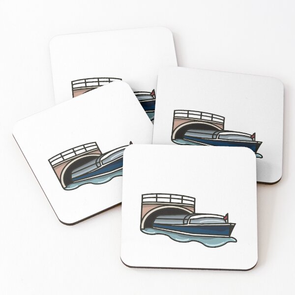 Item preview, Amsterdam Canal Sticker | Postcards from Amsterdam Collection designed and sold by BellaDesignCo.