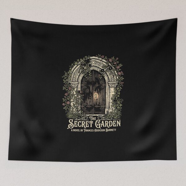 Item preview, The Secret Garden Hidden Door Literary Design designed and sold by Fenay Designs.