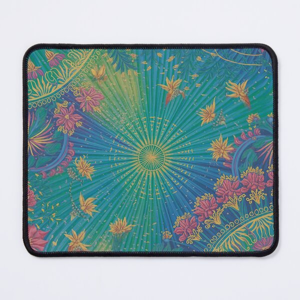 Item preview, Playful Mandala — Turquoise & Brights designed and sold by Jandedan.