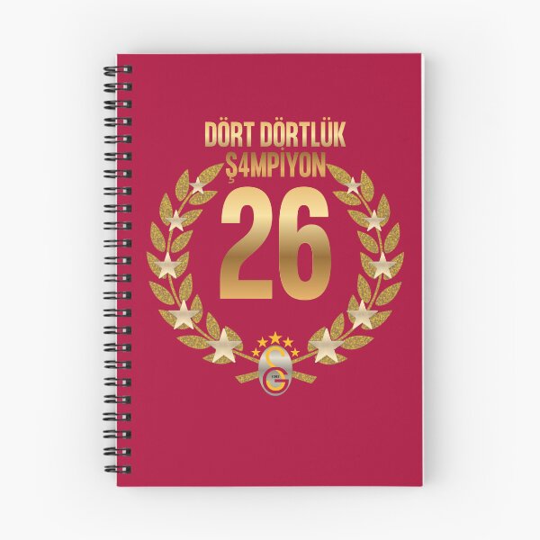 Artikelvorschau, Galatasaray-Meisterschaftstrikot 2026, 5-Sterne-GS-Fan-Design entworfen und verkauft von tarzbol.