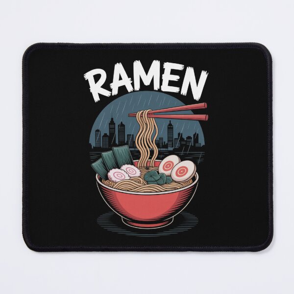 Item preview, Ramen Bowl Chopsticks Night City Japanese Food Graphic T-Shirt designed and sold by DarylWelsh2024.