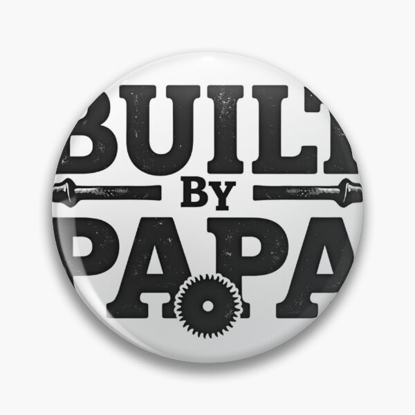 Item preview, Built by Papa – Father's Day T-Shirt designed and sold by Raesi1.