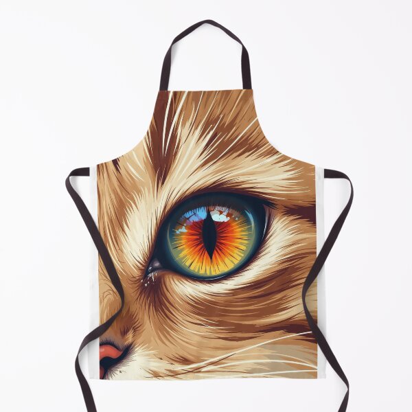 Item preview, Cat Eye - Detailed Illustration Art Print designed and sold by dosuki Store.