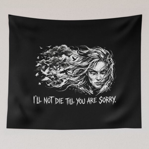 Item preview, I’ll Not Die Till You Are Sorry Wuthering Heights Art designed and sold by Fenay Designs.