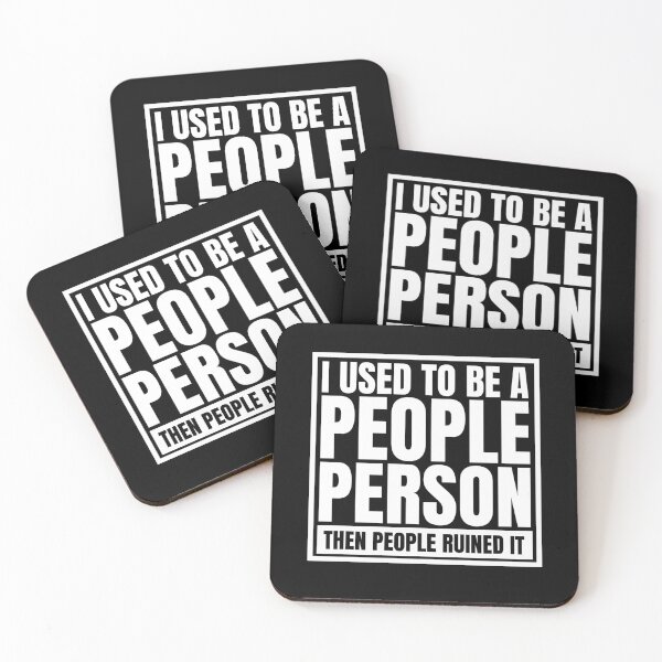 Item preview, I Used to Be a People Person designed and sold by Dondonmart.