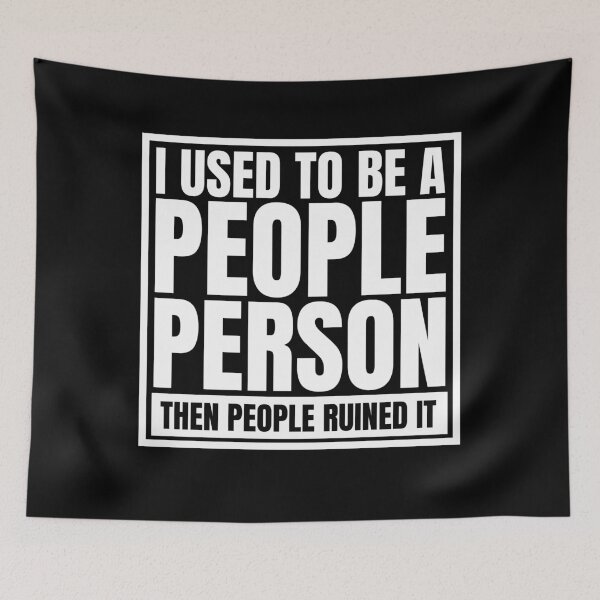 Item preview, I Used to Be a People Person designed and sold by Dondonmart.
