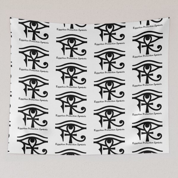 Item preview, Eye of Horus & Ankh – Ancient Egyptian Protection Symbol designed and sold by GulfSignature.