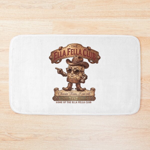 Item preview, Vintage The Ella Fella Club Cowboy Western Humor designed and sold by phoebelevine.