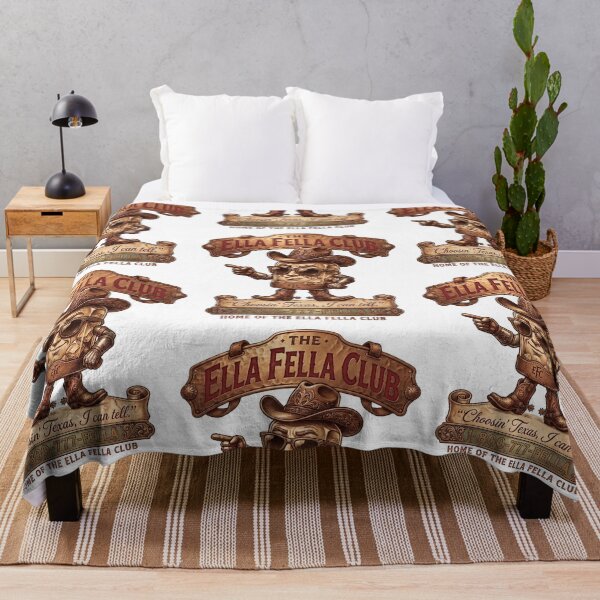 Item preview, Vintage The Ella Fella Club Cowboy Western Humor designed and sold by phoebelevine.