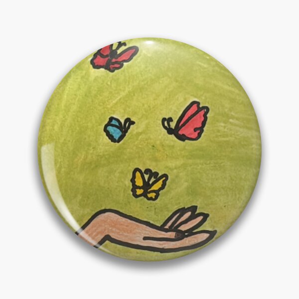 Item preview, Butterflies Rising From Hand Expressive Art designed and sold by Pink-Blossoms.