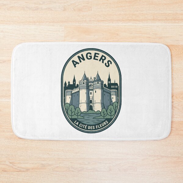 Item preview, Vintage Angers France Castle Travel Badge designed and sold by k3rstman1.