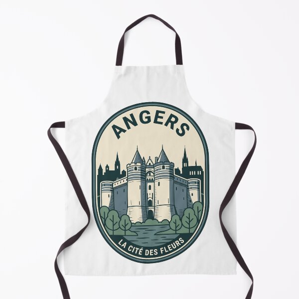 Item preview, Vintage Angers France Castle Travel Badge designed and sold by k3rstman1.