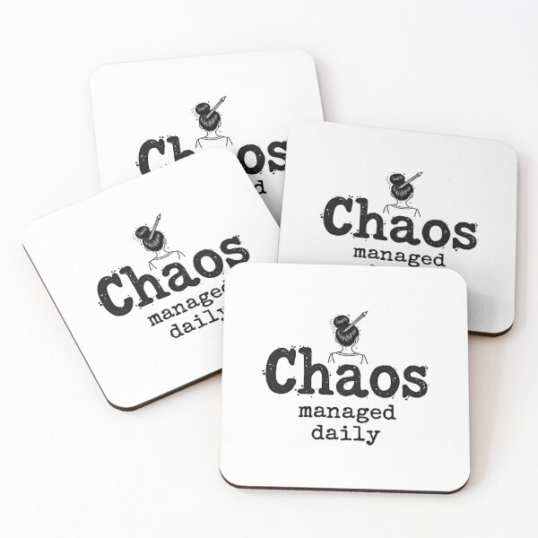 Item preview, Chaos Managed Daily – Funny T-Shirt designed and sold by Raesi1.