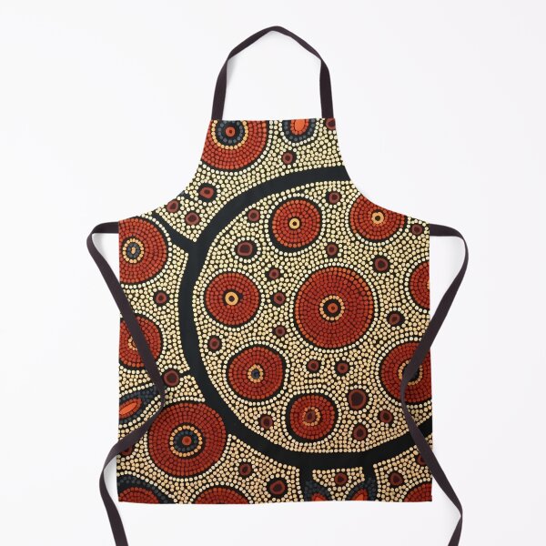 Item preview, Aboriginal Inspired Dot Art - Lava's Eddies designed and sold by GrinGalore.