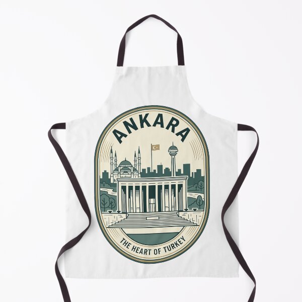 Item preview, Ankara Turkey Vintage Travel Badge Skyline designed and sold by k3rstman1.