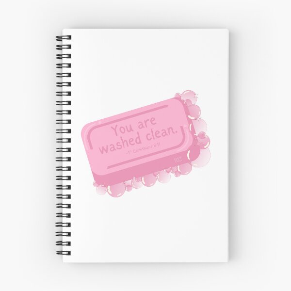 Item preview, Cutesy Bible Affirmation: Washed Clean (Transparent)  designed and sold by KiraCreation963.
