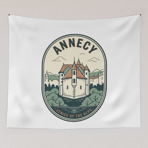 Item preview, Vintage Annecy France Venice of the Alps Travel designed and sold by k3rstman1.